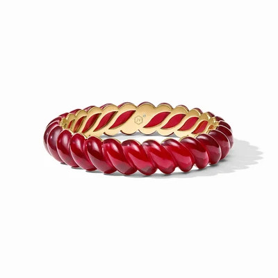 Ravello Statement Bangle - Ivory / Large | Julie Vos