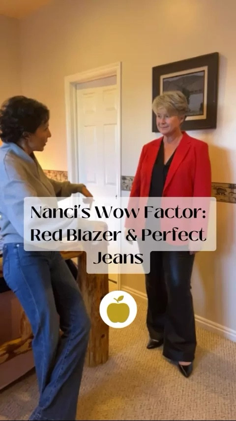 Seeing my client Nanci receive 4,800 compliments in her Red Veronica Beard Jacket was a moment! It shows how the right fit can change everything.

#LTKstyletip #LTKover40 #LTKVideo