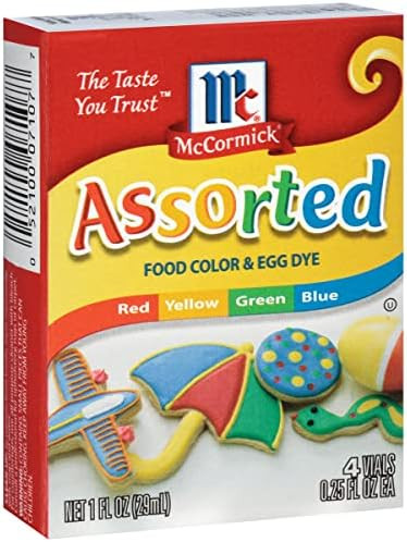 McCormick Assorted Food Color & Egg Dye, 1 fl oz | Amazon (US)