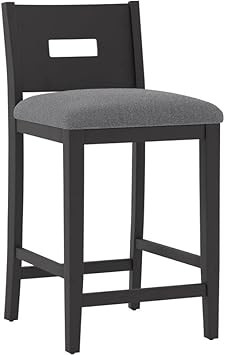 Hillsdale, Allbritton Wood Counter Height Stool, Black | Amazon (US)