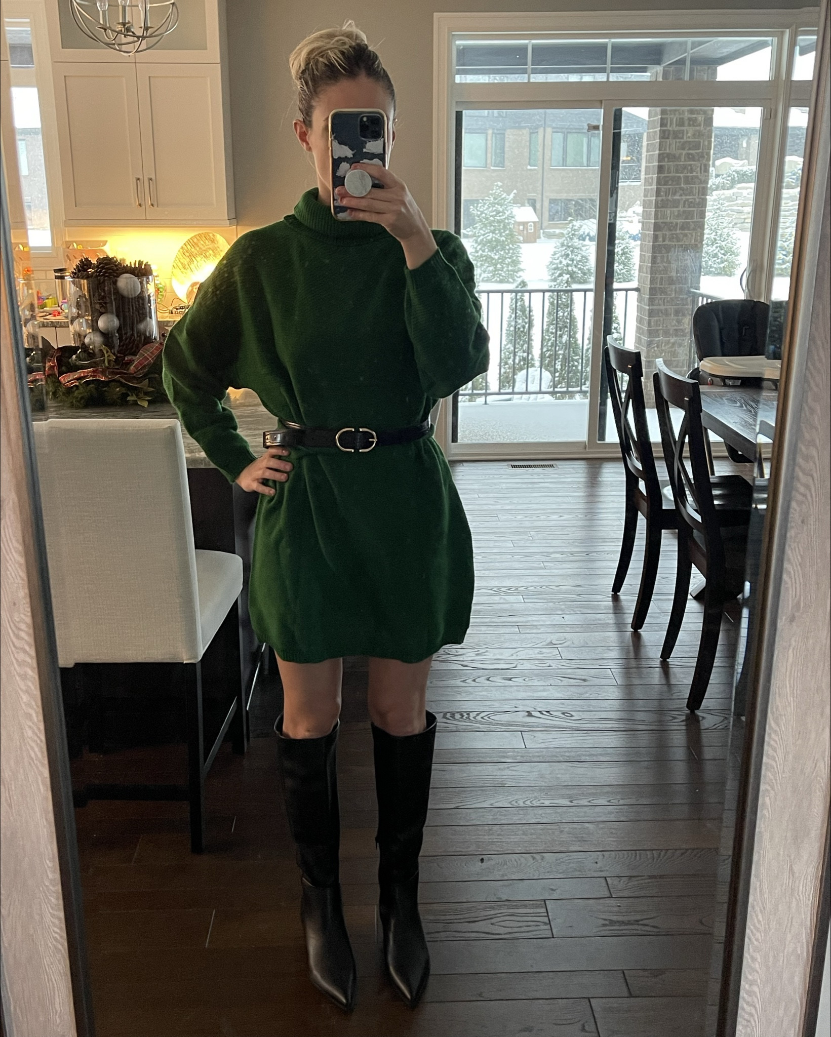 Green sweater dresses perfect for winter events or any upcoming St. Patty's Day celebrations! Knee high kitten heel boots, currently on sale!




Sweater dress, Amazon finds, dsw, macys, winter looks, style Inspo, style guide, party dress, work dress

#LTKStyleTip #LTKSaleAlert #LTKShoeCrush