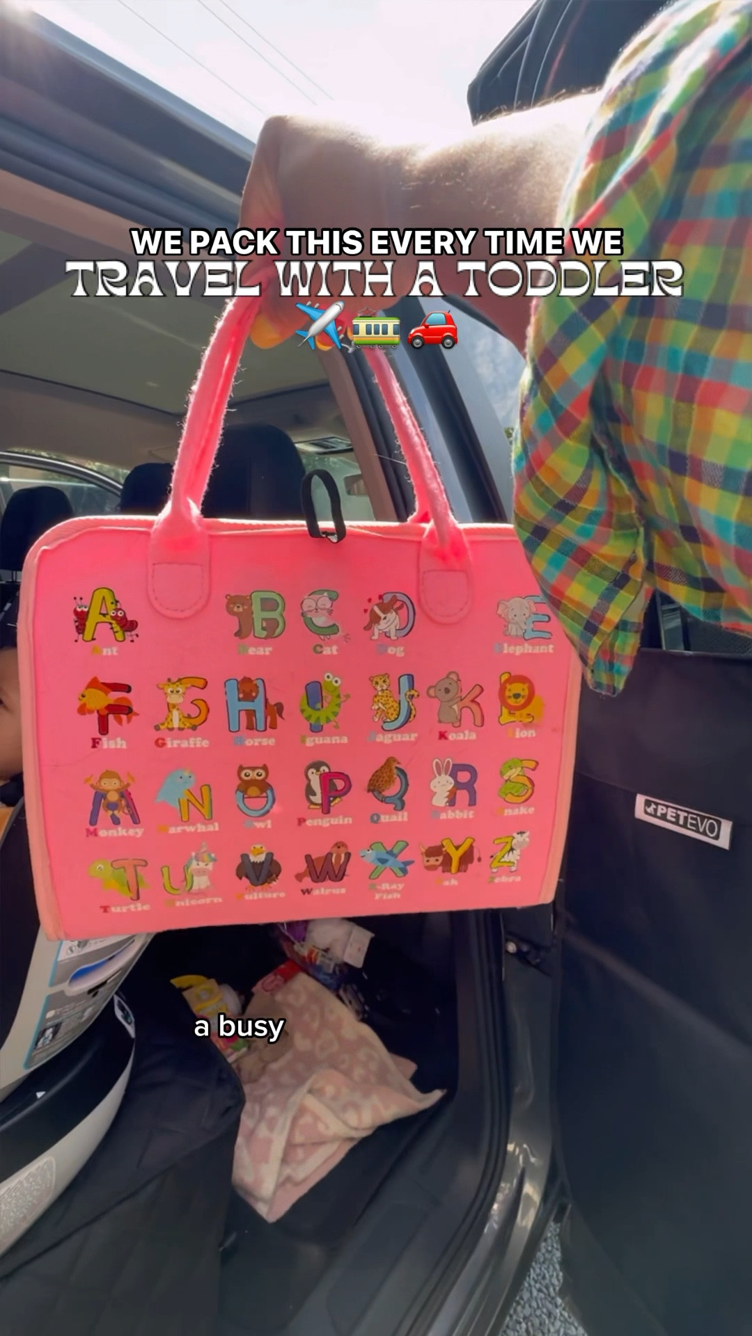 TODDLER TRAVEL: we’ve been using this busy board since Rizzo was 7 months old and it’s a hit! A great way to keep baby’s and toddlers preoccupied on flights and car rides! 

#LTKbaby #LTKfamily #LTKtravel