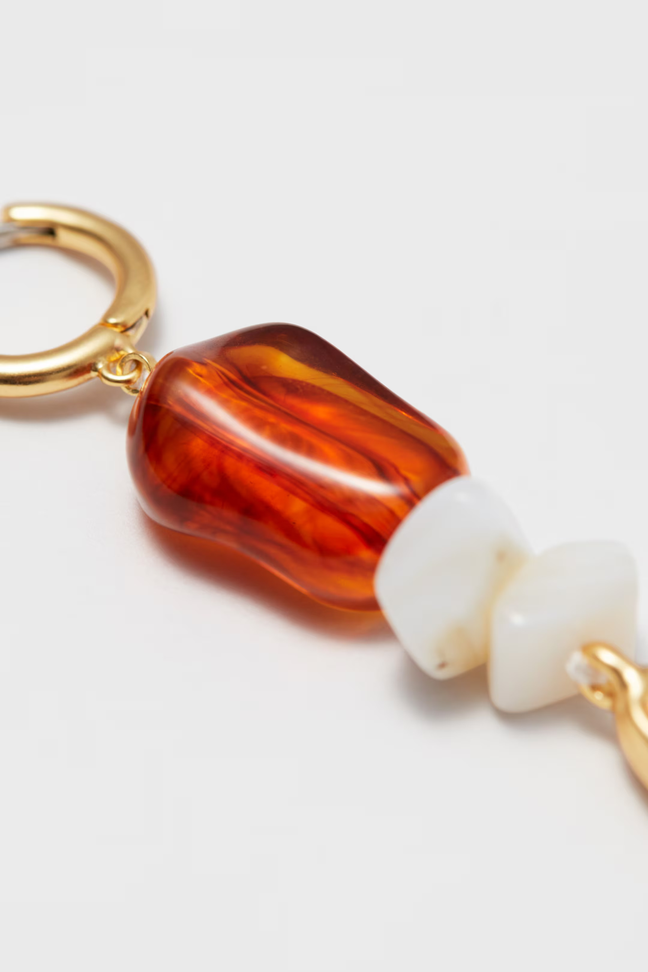 Embellished Hoop Earrings | H&M (UK, MY, IN, SG, PH, TW, HK)