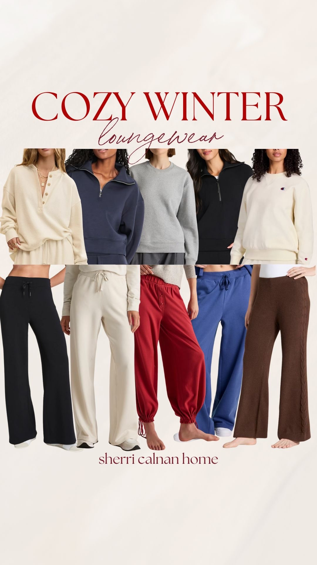 Cozy winter loungewear finds and favorites. Free people loungewear, free people sweat pants, viral free people sweats, home for the holidays outfit inspo, casual Christmas loungewear, winter loungewear, target loungewear, quince sweatshirt, spanx loungewear set, viral sweats, sherricalnanhome

#LTKSeasonal #LTKHoliday #LTKootd