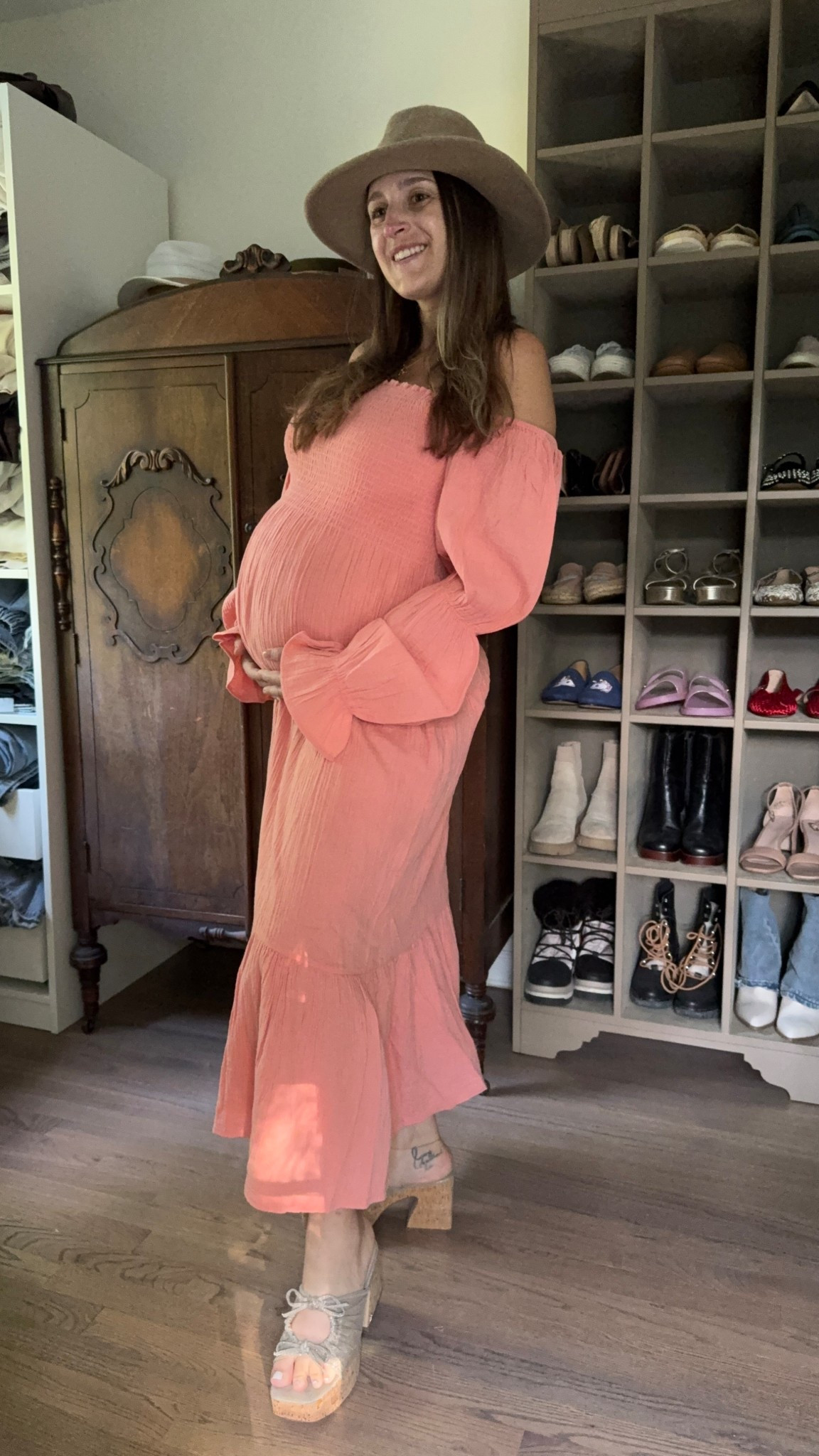 3rd trimester maternity looks from @onequince! 
- 
We love the affordability, feel, and style of quince pre-pregnancy and was so happy to find out they have a maternity line as well, and it actually fits! I am wearing a size medium in both the jumpsuit and dress and it was so easy to style these items multiple ways. If you're new to Quince make sure to use out code: NFG-25LIVELYCRAZE10 for 10% off your first order.
#quincepartner 

#LTKBump #LTKFindsUnder100 #LTKFamily