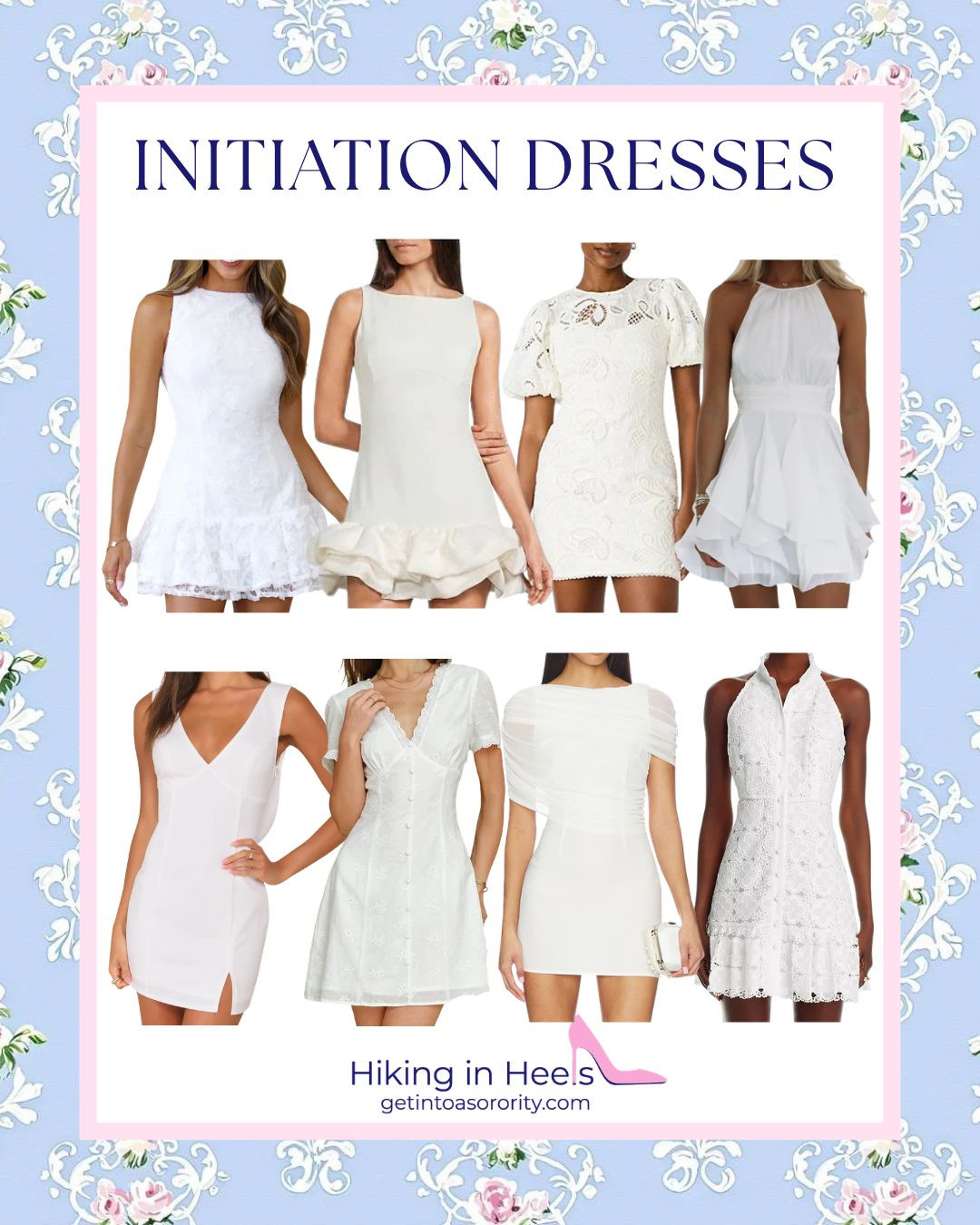 white sorority initiation dresses 🤍✨ #LTKootd

#LTKU #LTKBeauty
 

 