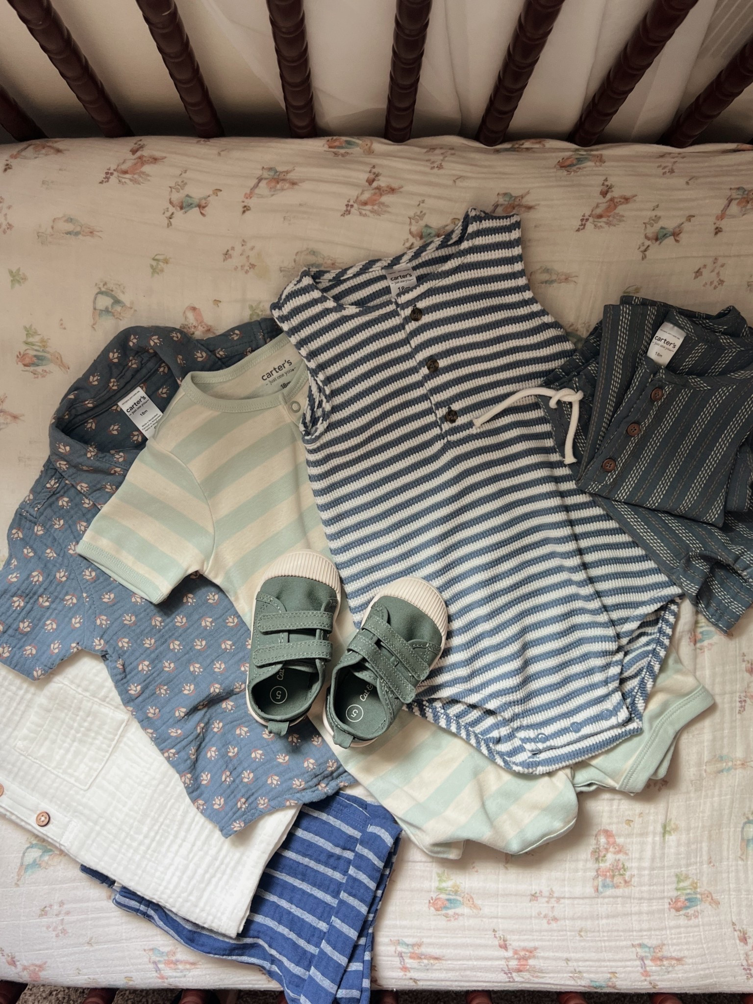 I’ve been sleeping on target’s baby boy clothes! How cute are these!?!