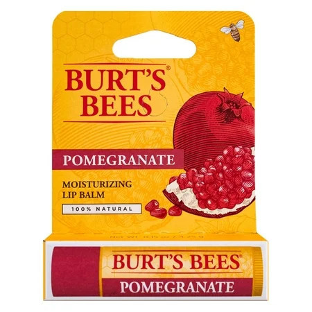 Burt S Bees Lip Balm Pomegranate Oil 0.15 Ounce | Walmart (US)