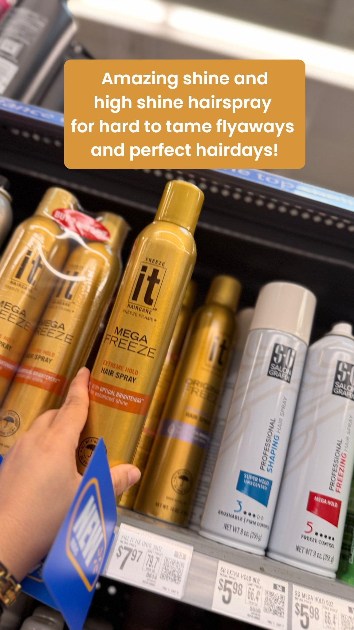 Great quality and seamless hairstyles with a low cost. it is the perfect hairspray for updo’s, everyday, and special occasion hairstyles. 

#LTKBeauty #LTKStyleTip #LTKWedding