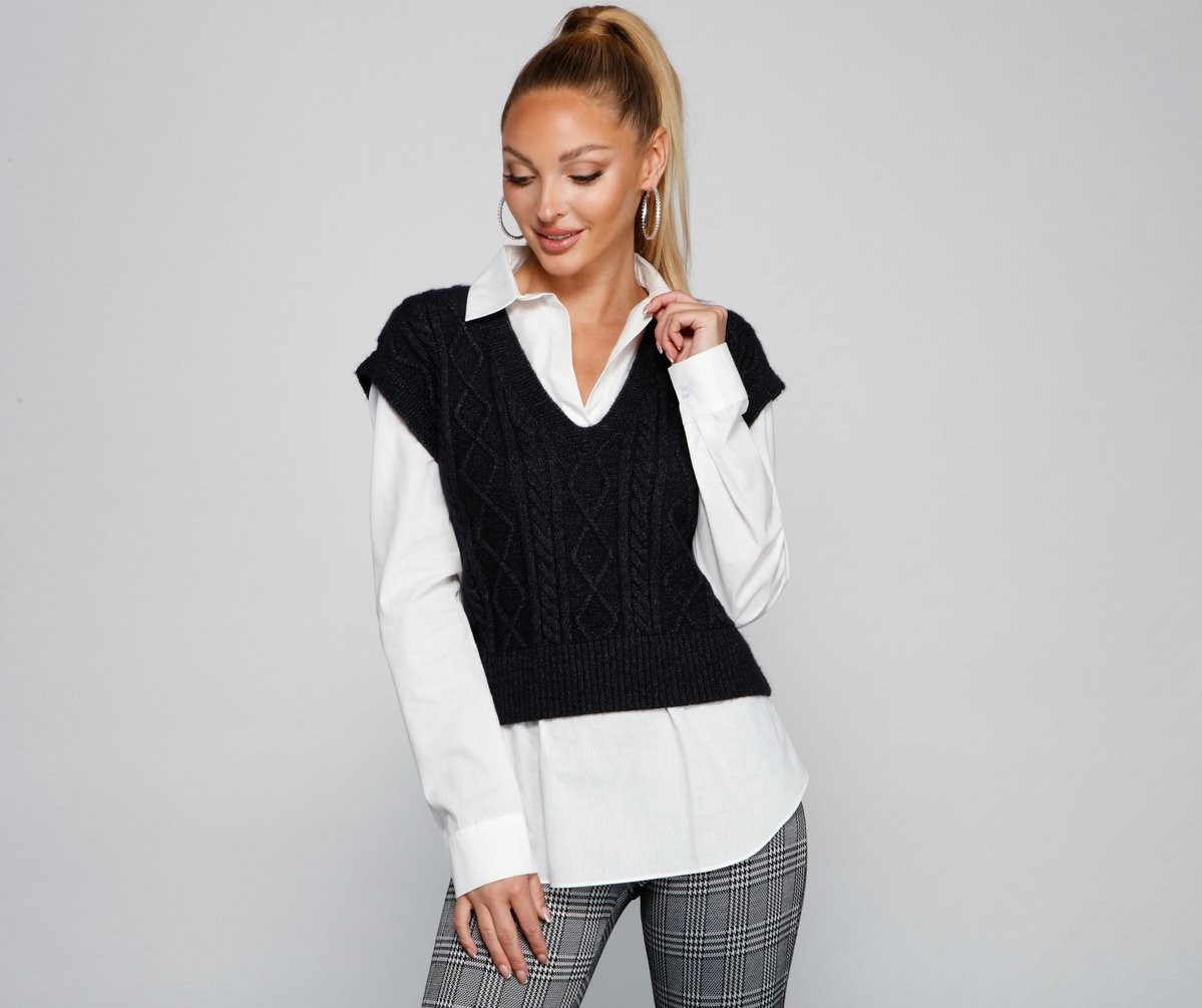 Preppy Trendsetter Layered Tunic | Windsor Stores