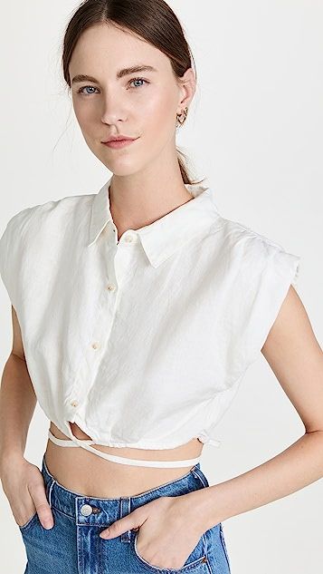 Ines Crop Shirt | Shopbop