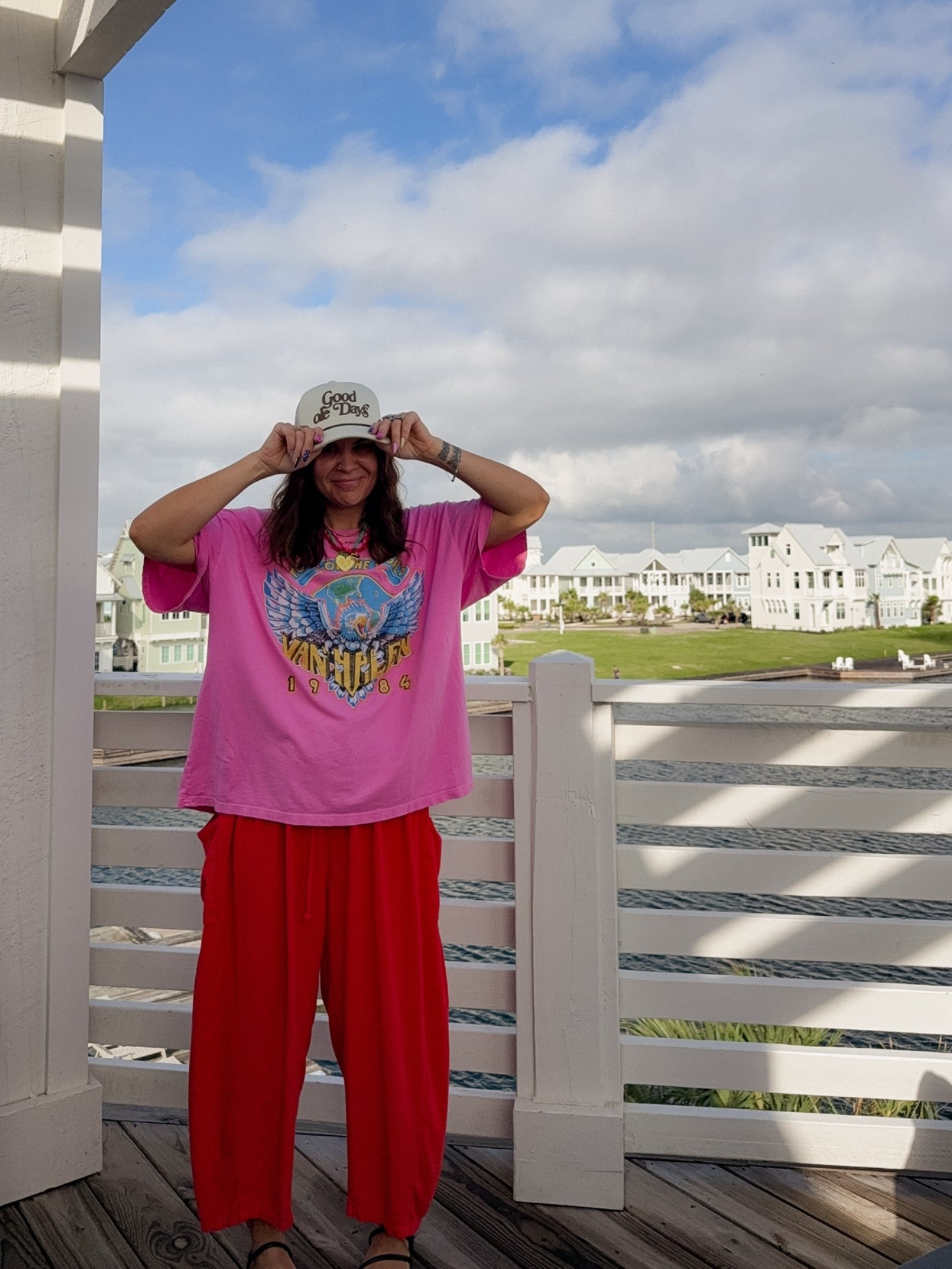Tee: L/XL
Pants: XL
#ad

#LTKOver40 #LTKMidsize #LTKmomlife