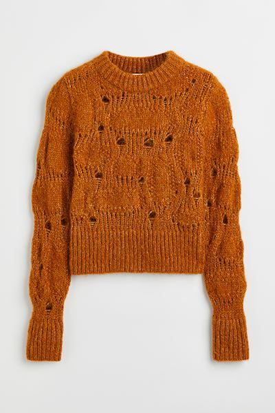 Wool-blend Sweater - Ocher - Ladies | H&M US | H&M (US + CA)