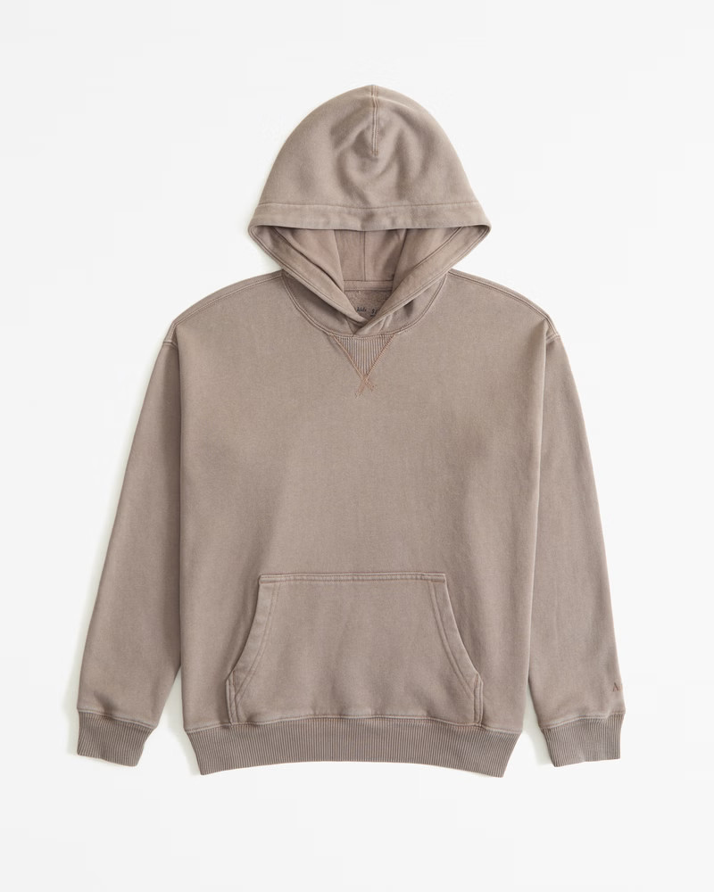 a&f essential popover hoodie | Abercrombie & Fitch (US)