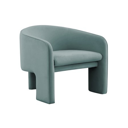 TOV Furniture Marla Sea Blue Velvet Accent Chair | Walmart (US)