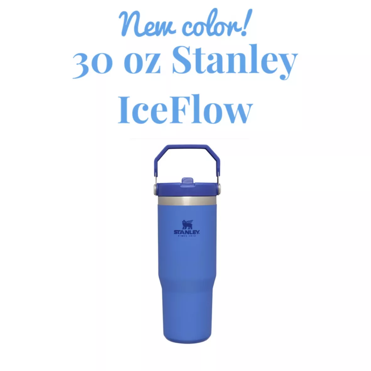 Stanley The IceFlow Flip Straw 30 oz. Tumbler in Pool
