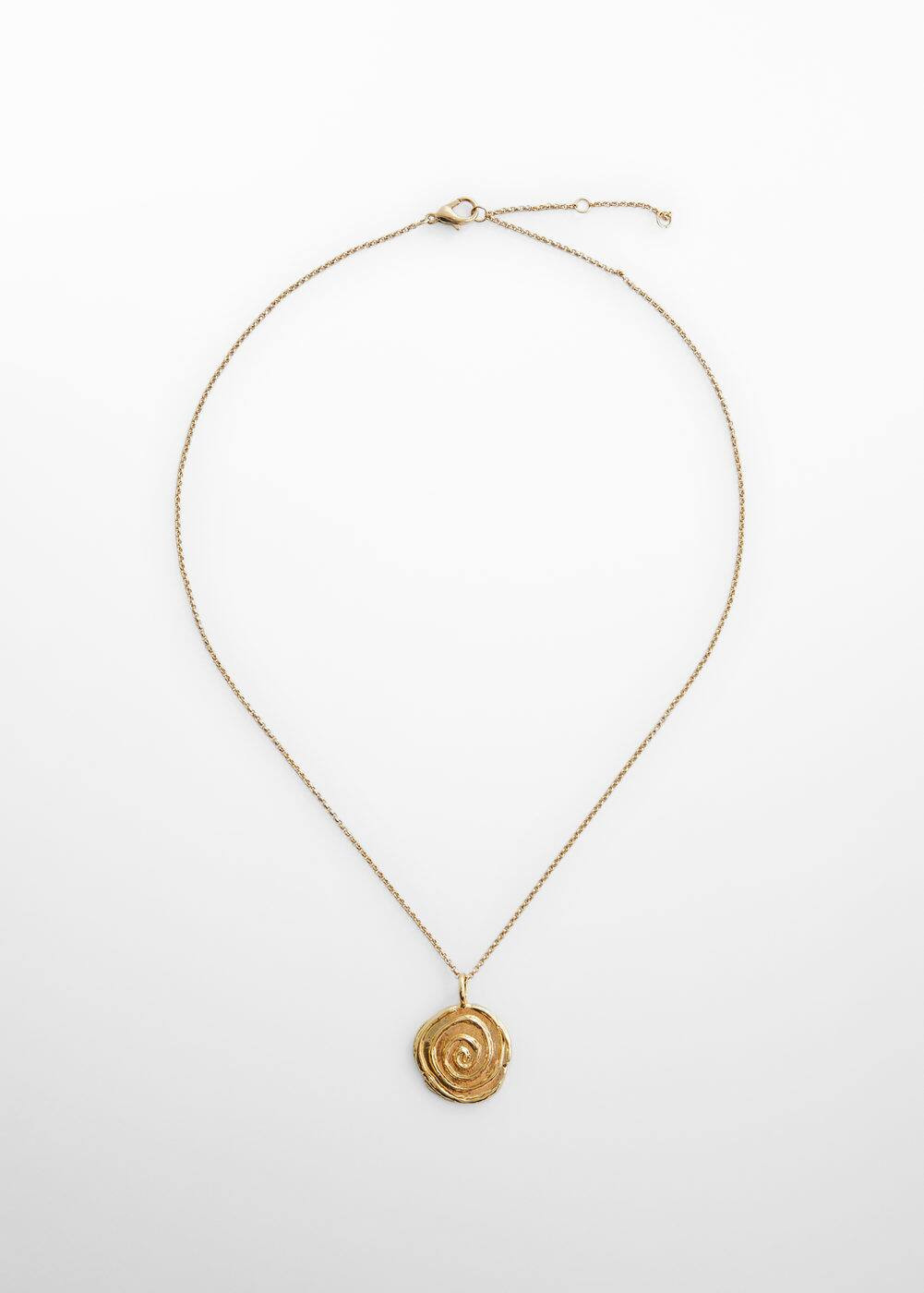 Spiral necklace -  Women | Mango United Kingdom | MANGO (UK)