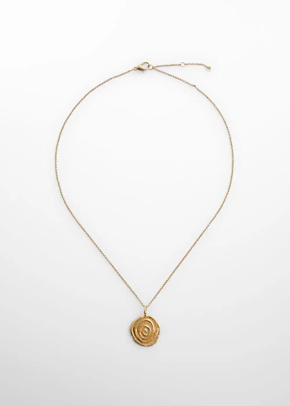 Spiral necklace | MANGO (US)