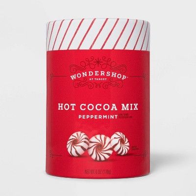 Holiday Peppermint Cocoa Paper Tube - 6oz - Wondershop™ | Target