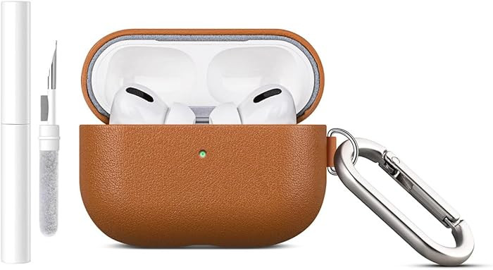 Lopie Leather Case for AirPods Pro 2, Handmade for AirPods Pro 2nd Generation Case Cover with Key... | Amazon (US)