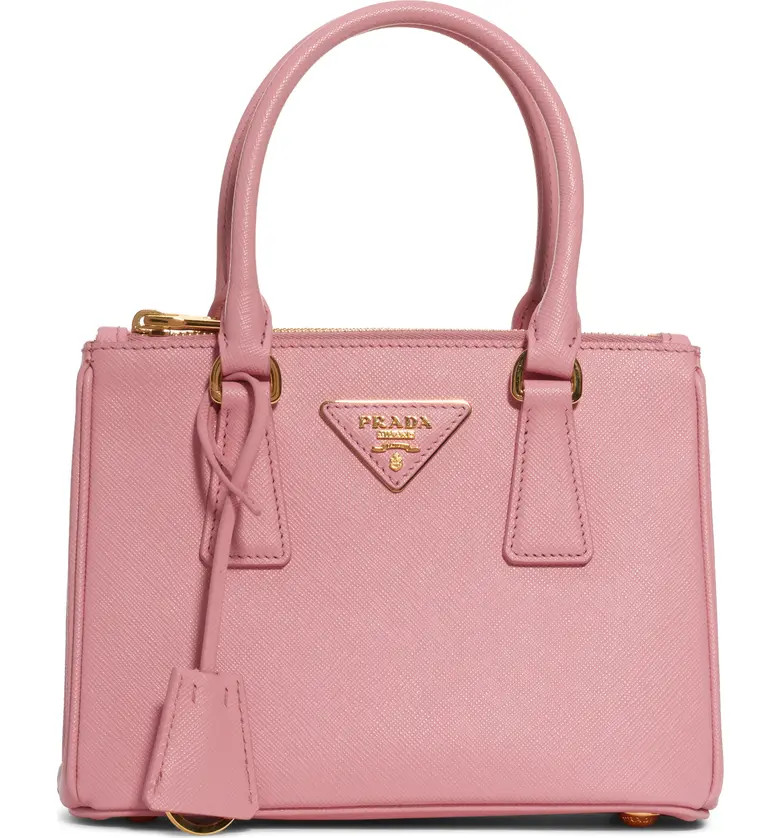 Mini Galleria Saffiano Leather Satchel | Nordstrom