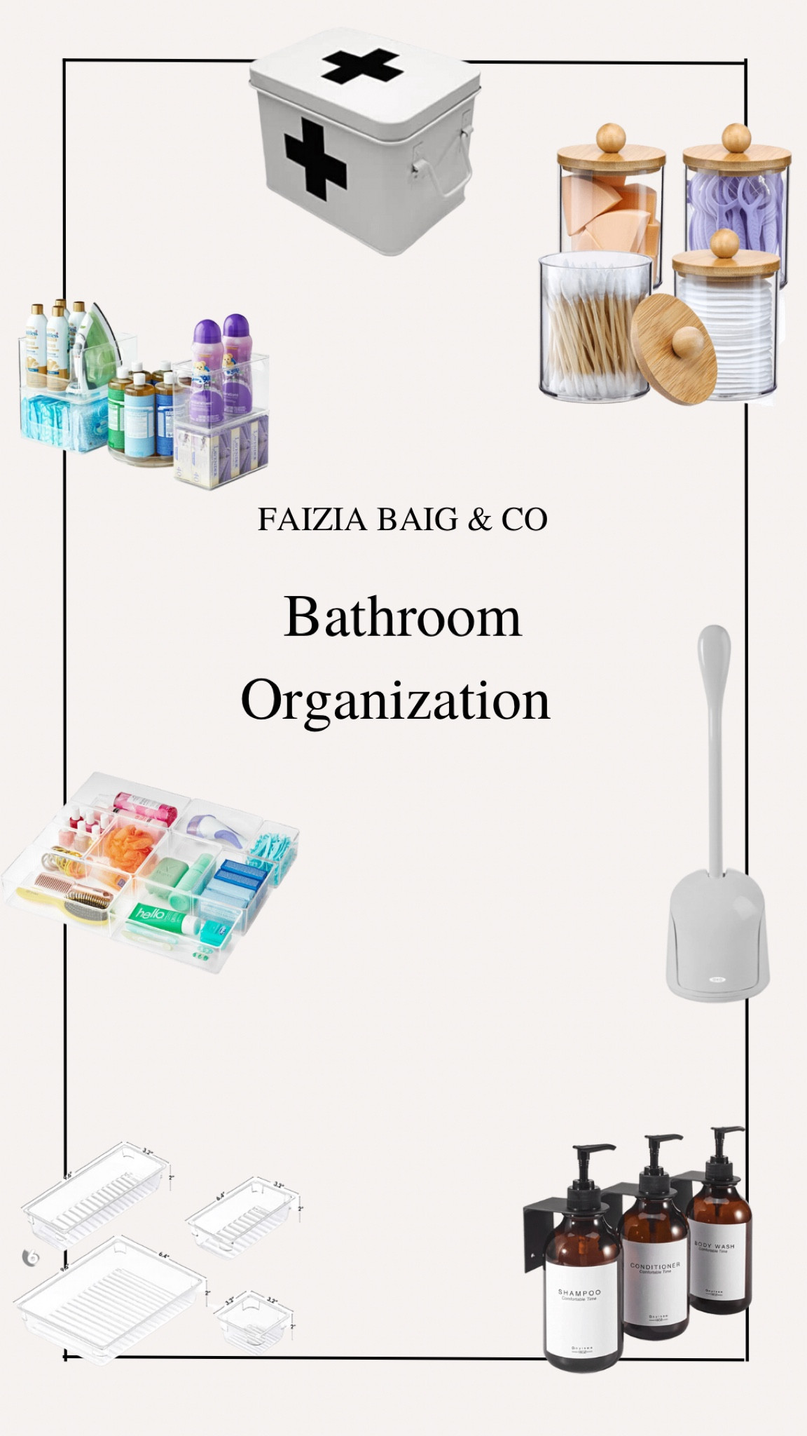 Bathroom organization 

#LTKFind #LTKhome #LTKstyletip