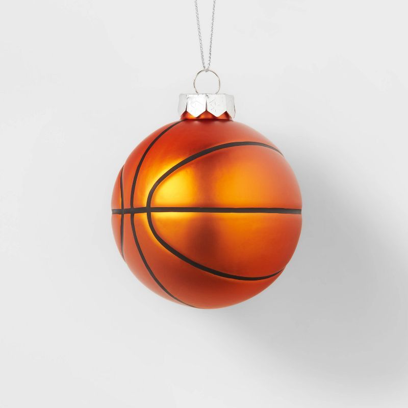 Glass Basketball Christmas Tree Ornament - Wondershop™ | Target