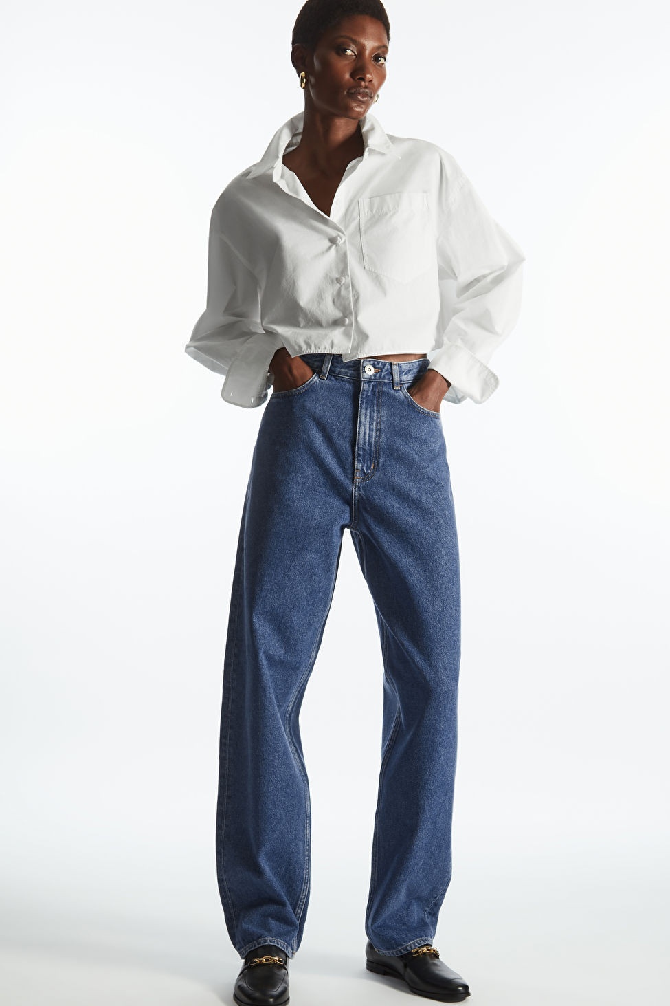 TAPERED ANKLE-LENGTH JEANS | COS UK
