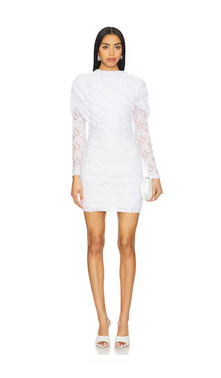 Greeley Lace Dress in White | Revolve Clothing (Global)