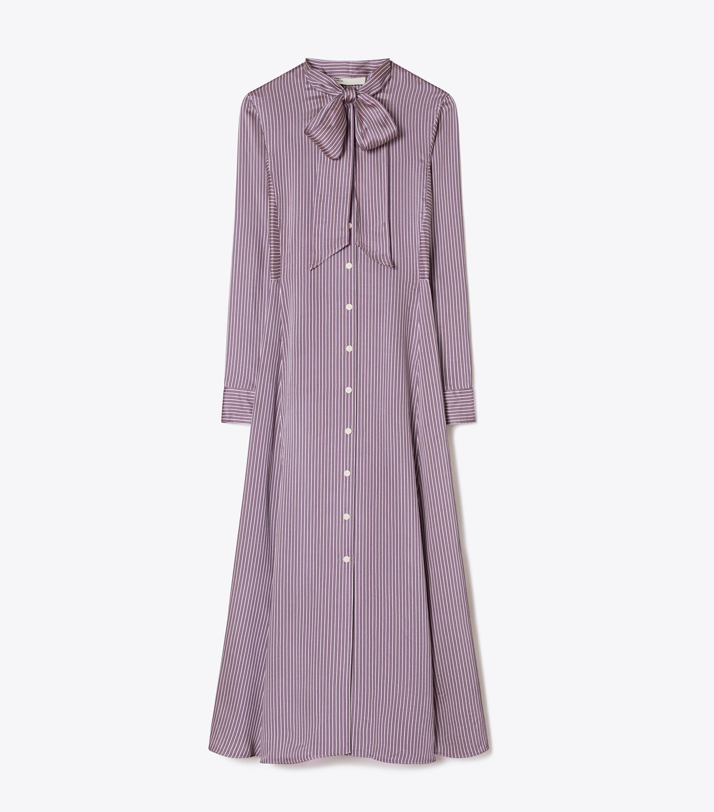 STRIPED VISCOSE SHIRTDRESS | Tory Burch (US)