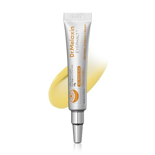 Dr.Melaxin Retinol Eyebag Cream for Puffiness, Dark Circles & Fine Lines, Wrinkle, EGF Anti-Aging Under Eye Moisturizer with Niacinamide&Ceramide Makeup friendly korean skin care | Amazon (US)