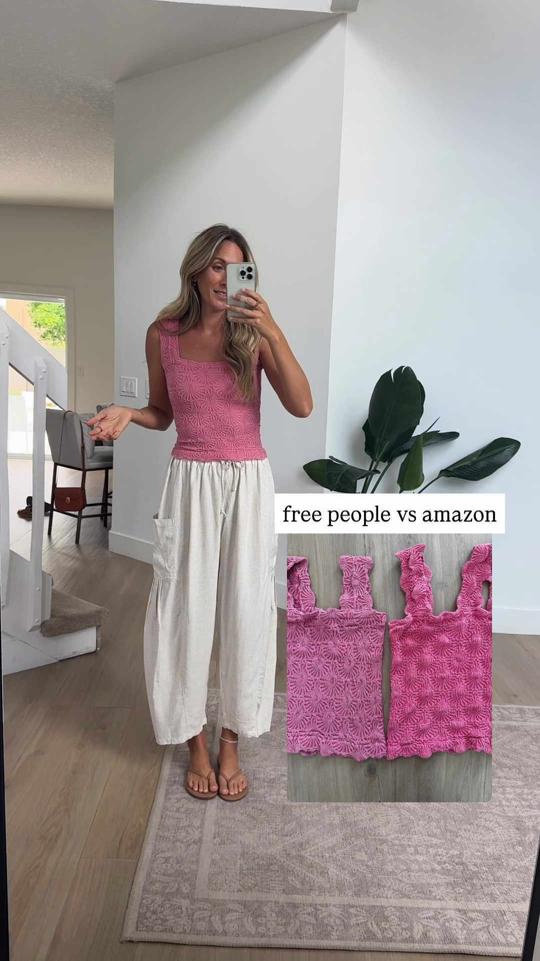 Amazon square neck flower print shirt 

#LTKmomlife #LTKU #LTKSaleAlert