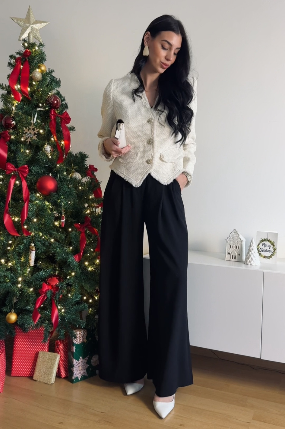 Esta es mi elección de look este año para Nochebuena y es todo de Goelia 🖤 

#LTKpartywear #LTKespana #LTKwinter