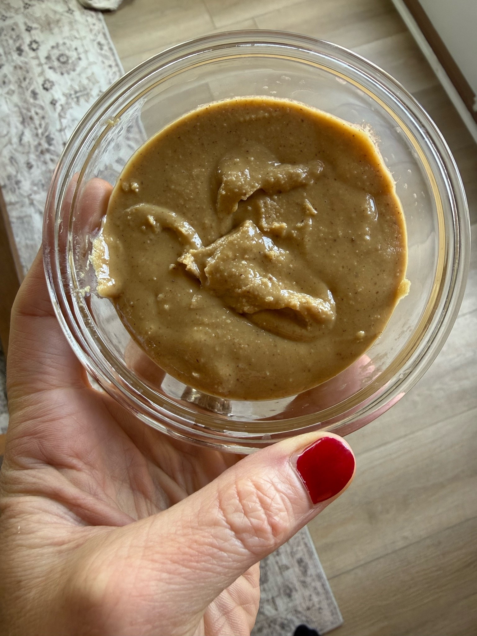 Homemade peanut butter is one of the easiest activities! 🥜 Just peanuts, a pinch of salt, and a high-powered blender—no unnecessary oils, added sugars, or preservatives. It tastes so fresh, takes just a few minutes to make


#ltkhome #realfood #healthyliving #kitchenessentials #fromscratch

#LTKfoodie #LTKmomlife #LTKdayinmylife