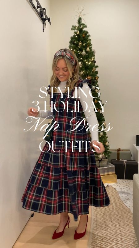 Holiday outfits. Styling Hill House Nap Dress 3 Ways.

Christmas outfit. Holiday dress. Holiday party. Style tips.

#LTKSeasonal #LTKHoliday #LTKVideo