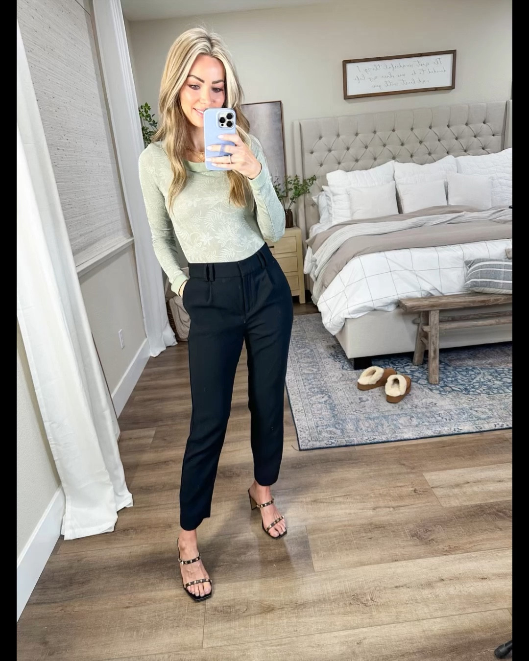 Office outfit
Bodysuit use code LACY20 for 20% off
Work pants true to size 
Workwear 

#LTKstyletip #LTKsalealert #LTKworkwear