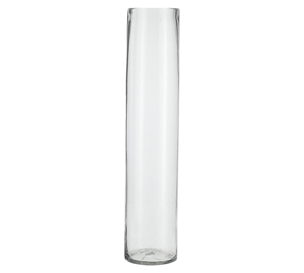 Reed Recycled Glass Vase, Large | Pottery Barn (US)