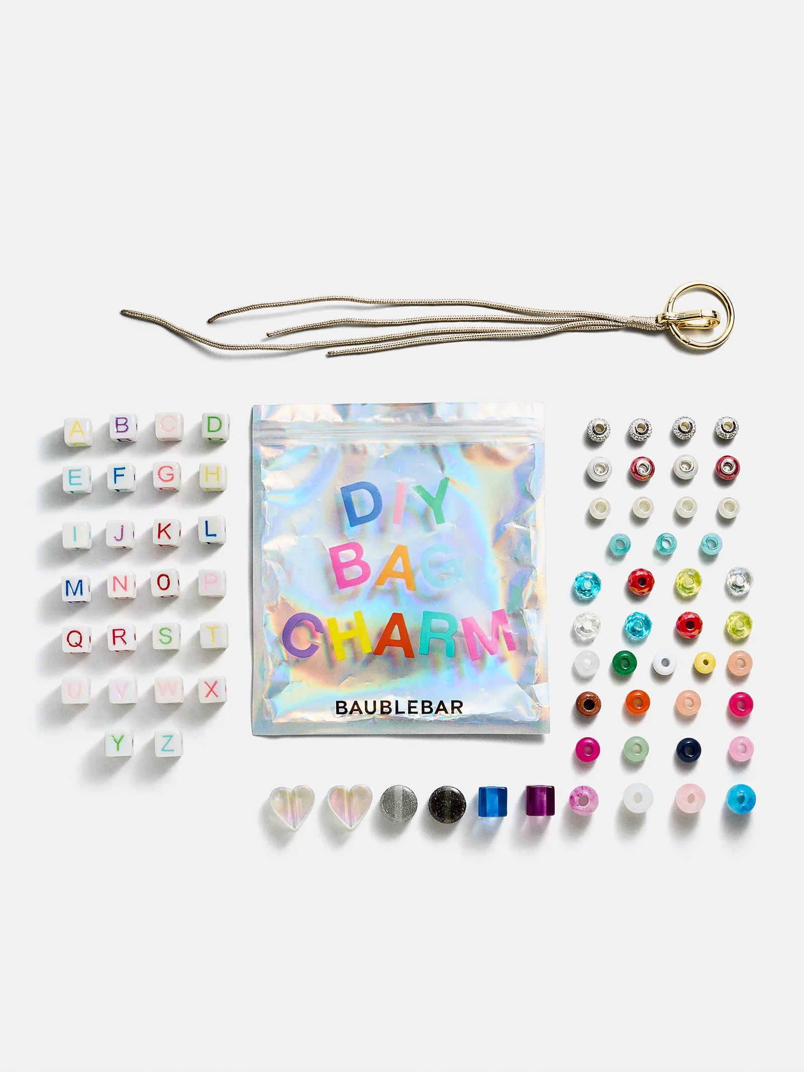 The Mini Custom Bead Kit - Multi/Heart | BaubleBar