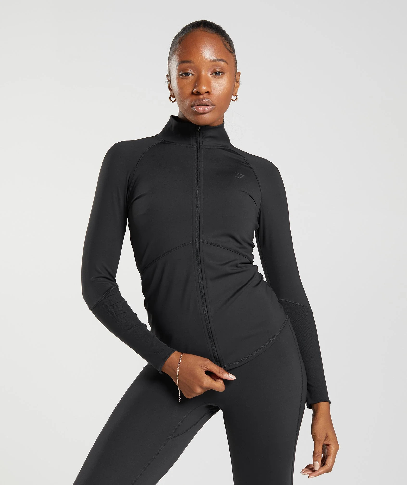 Gymshark Elevate Zip Jacket - Black | Gymshark (Global)