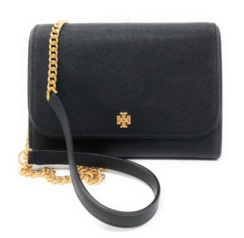 Tory Burch Emerson Chain Wallet Crossbody/Clutch - Black | Amazon (US)