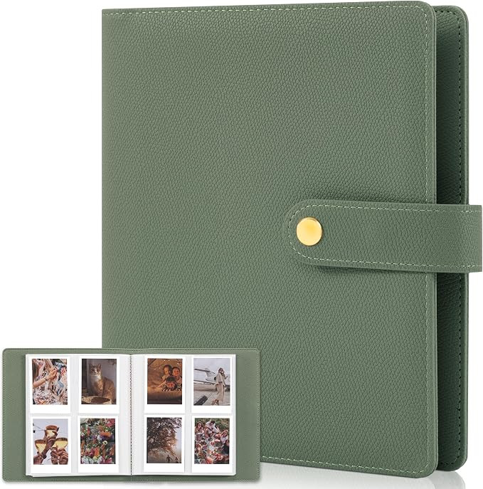 Beautiful Photo Album for 2x3 in Polaroid Photos - Instax Mini Compatible | Amazon (US)