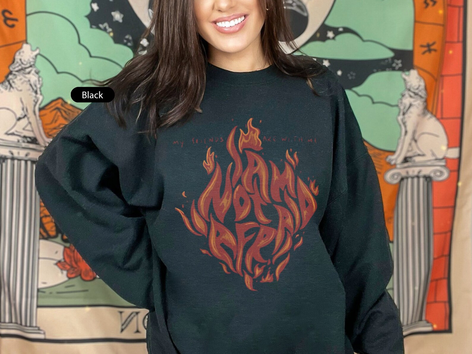 Retro Lehabah Not Afraid Crescent City Bookish Trendy - Etsy | Etsy (US)