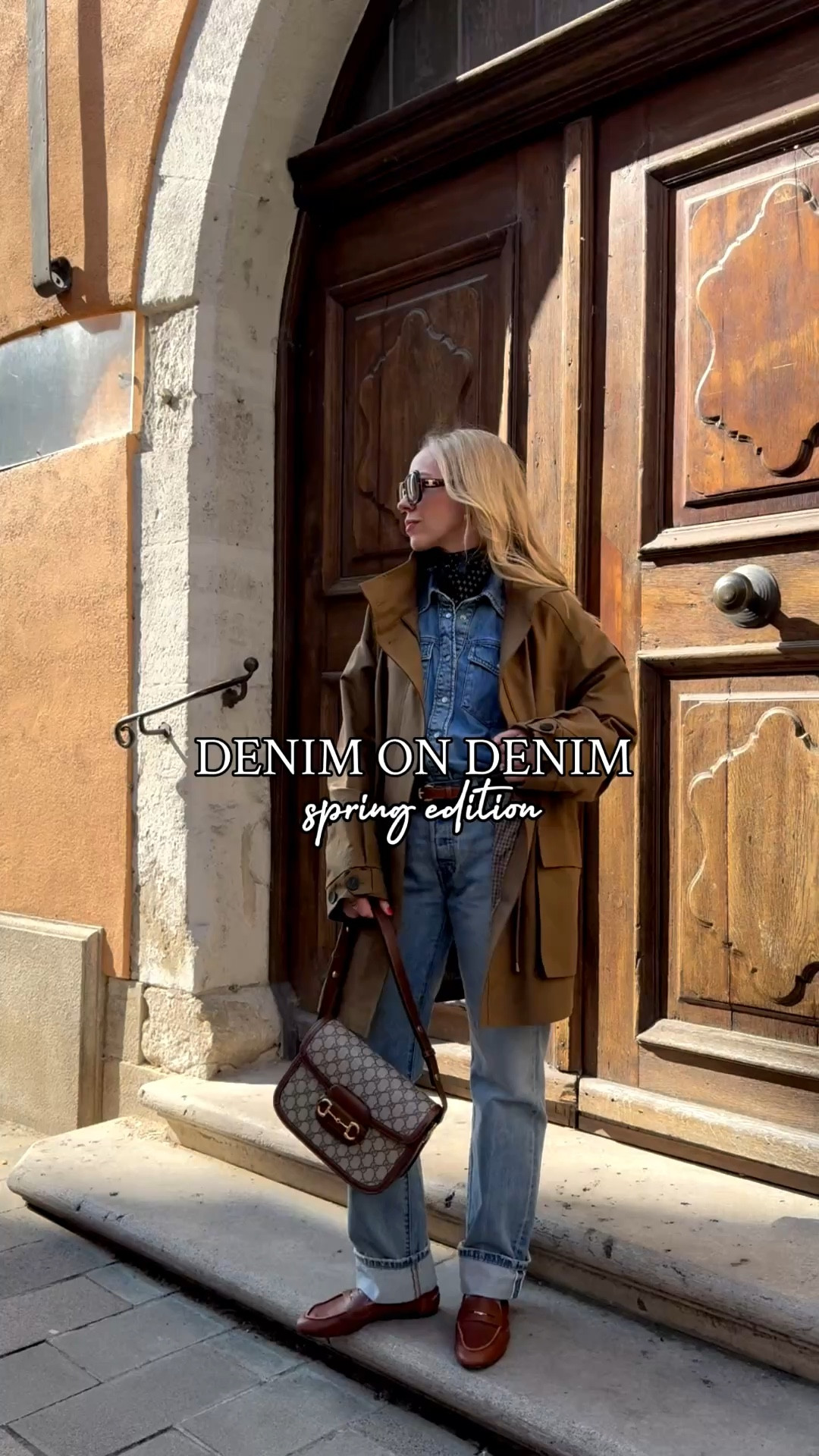 Spring outfit, travel outfit, denim on denim, all denim outfit, @Zara utility jacket, @levi 90’s jeans, leather loafers 

#LTKSeasonal #LTKTravel #LTKOver40