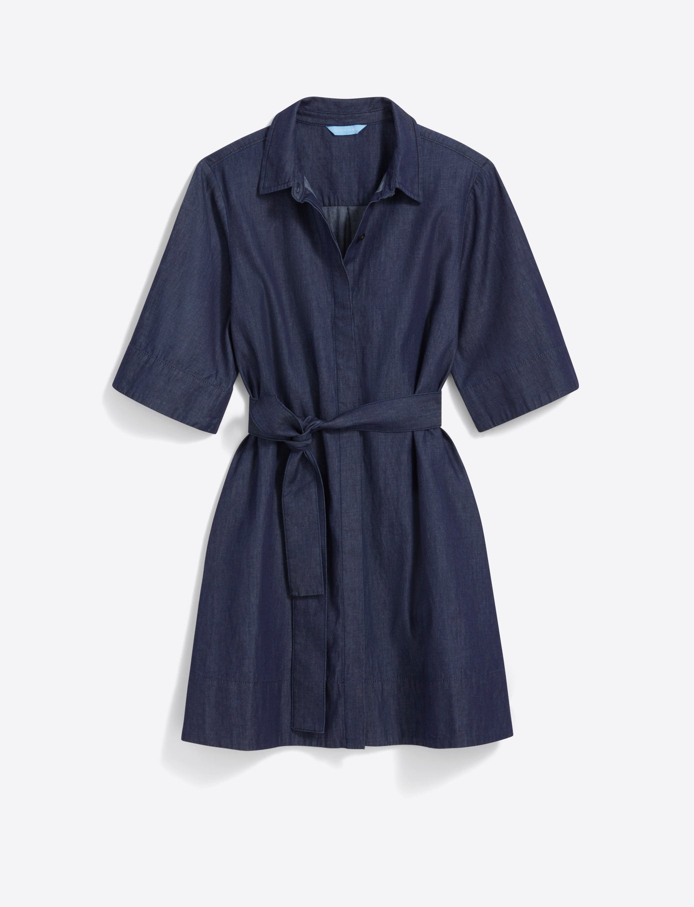 Riley Mini Shirtdress in Chambray | Draper James (US)