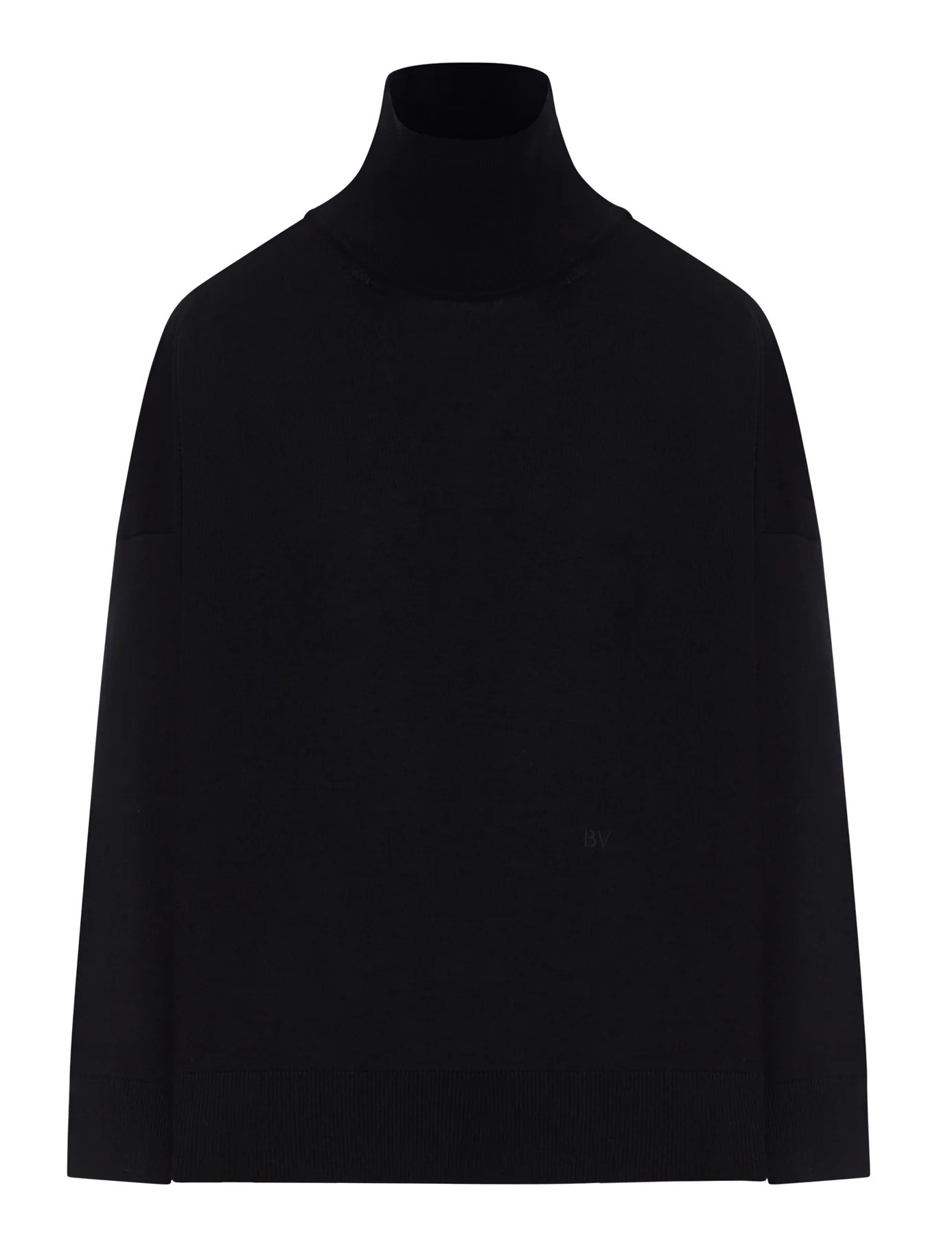 WOOL TURTLENECK WITH BV EMBROIDERY - Bottega Veneta - Woman | Suitnegozi INT