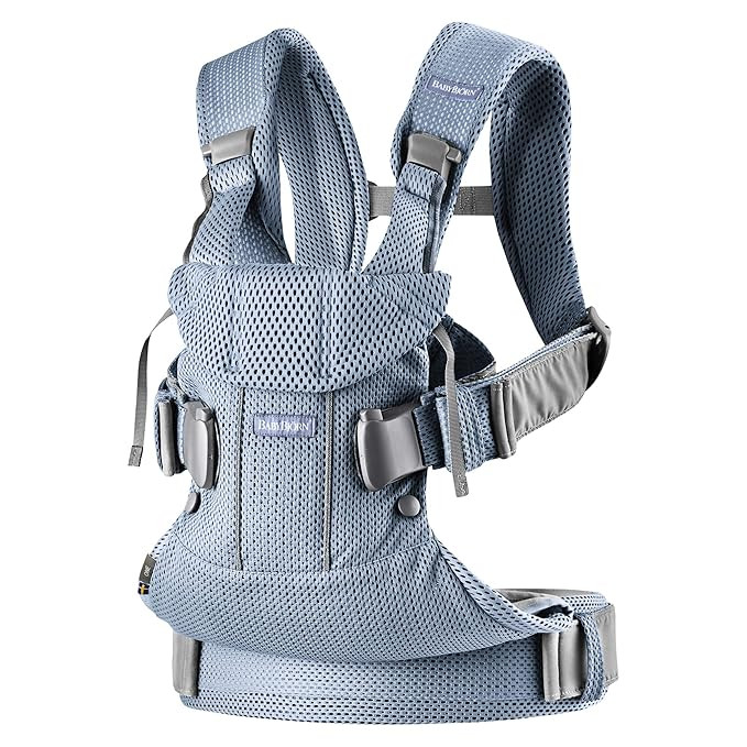 BABYBJÖRN Baby Carrier One Air, 3D Mesh, Slate Blue | Amazon (US)