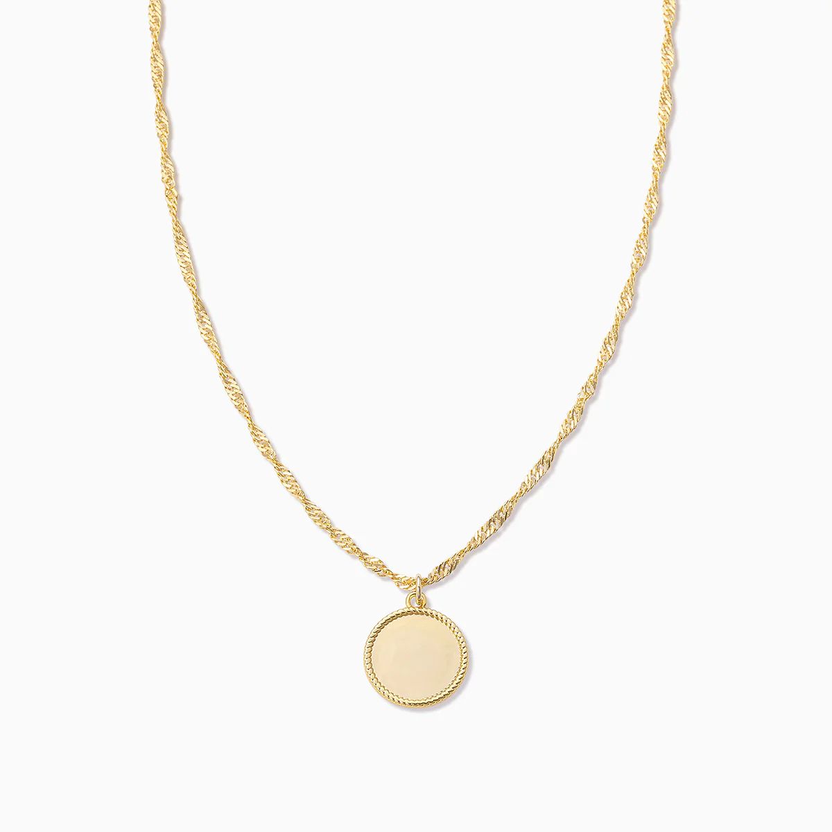 Circle Pendant Necklace | Uncommon James