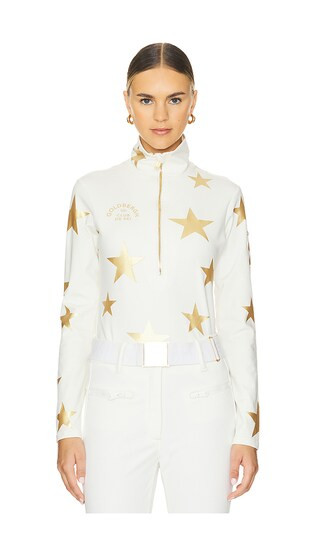 Goldbergh Galactique Stars Ski Pully in Cream. - size L | Revolve Clothing (Global)