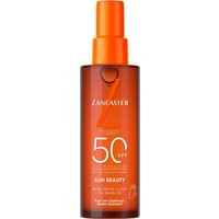 Lancaster Sun Beauty Satin Dry Oil Fast Tan Optimizer for Body SPF50 150ml | Look Fantastic (UK)