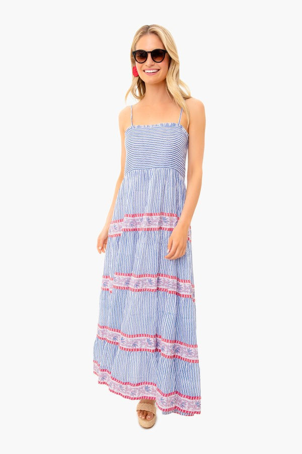 Exclusive Hamble Smocked Back Maxi Dress | Tuckernuck (US)